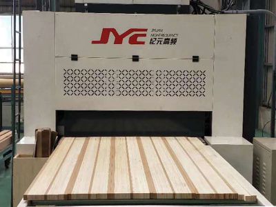 High Frequency Edge Gluer with Conveyor